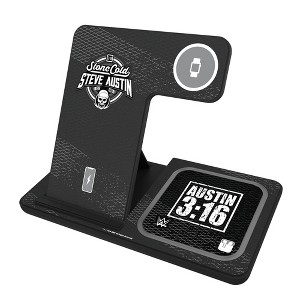 Keyscaper WWE Legends Steel 15-Watt 3 in 1 Charging Station - 1 of 4