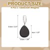 Unique Bargains Marble Teardrop Shape Tablecloth Weight Pendant Hooks - 2 of 4