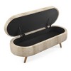 NicBex Storage Ottoman Bench for Bedroom,Storage Bench with Rubber Wood Legs,Ottoman for Living Room,Bedroom,Entryway - 4 of 4