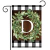 Briarwood Lane Wreath Monogram D Garden Flag 18" x 12.5" - 2 of 4