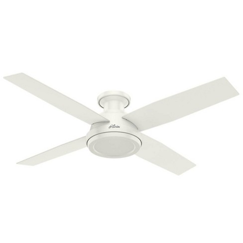 Dempsey Low Profile with Light 44 inch Ceiling Fan – Hunter Fan