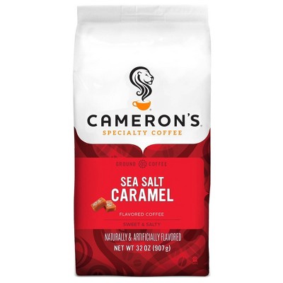 Cameron's Coffee Sea Salt Caramel Light Roast Ground Coffee - 32oz