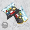 Big Dot of Happiness Cars, Trains, and Airplanes - Favor Gift Boxes - Transportation Birthday Party Petite Pillow Boxes - Set of 20 - 2 of 4