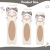 TITQWOP Long Cat Plush Pillow,51.1" Cute Cat Plushie Stuffed Animals Body Pillow,Kawaii Kitten Soft Plushie Doll Toy Birthday Gift for Kids - 3 of 4