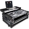 ProX Flight Case For RANE ONE Dj Controller W-Sliding Laptop Shelf & Wheels| Black on Black - 4 of 4