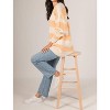 Women's Colorblock Stripe Oversized Sweater - Before You - 2 of 4