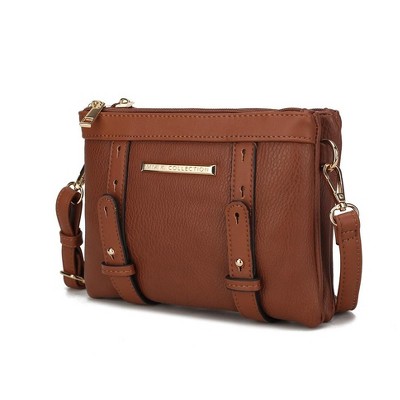 MKF Collection Elsie Multi Compartment Crossbody Bag by Mia K
