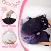 TITQWOP Long Cat Plush Pillow 28",Soft Black Cat Plush Soft Doll Pillow with Wings,Cute Stuffed Animal Cat Plush Long Body Pillow Gifts - 4 of 4