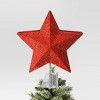 10" Lit-Led Red Star Projects Gingerbread/Candy Cane/Snowflakes Christmas Tree Topper - Wondershop™ - 3 of 4