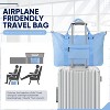 Hachikiko Grass Weekender Travel Bag - Airplane Friendly Gym Duffle for Men & Women, Overnight Bag with Trolley Sleeve - 2 of 4