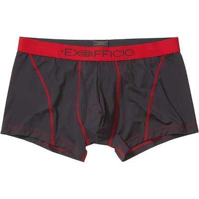 Exofficio Give-n-go 2.0 Sport Mesh 3 Boxer Briefs - 2xl - Black/scarlet  Sage : Target