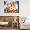 Stupell Industries Boo Ghosts & Jack-o-Lantern Framed Giclee Art, Black, 30" x 24" - 3 of 4