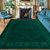 Area Rugs: Washable Non-Slip Simple Geometric Carpet, Soft Low Pile Foldable Stain Resistant Rugs for Bedroom, Home - 4 of 4