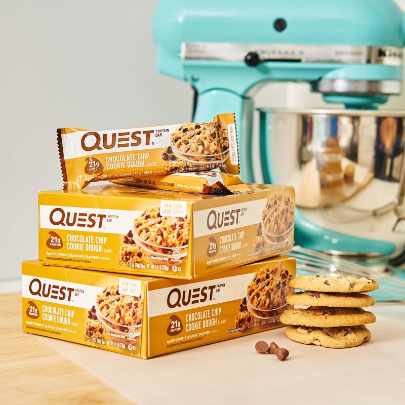 Quest Nutrition Protein Bar - Chocolate Chip Cookie Dough, 5 of 8