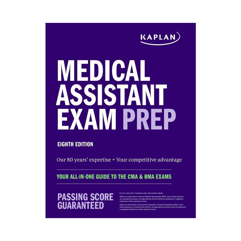 Medical Assistant Exam Prep - (Kaplan Test Prep) 8th Edition by  Kaplan Nursing (Paperback), 1 of 2