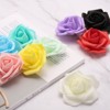 Unique Bargains Realistic Appearance Soft Texture Artificial Flower 100 Pcs - image 3 of 4