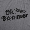 Mens Ok Boomer Fireworks T Shirt Funny 4th Of July Graphic Novelty Tee - Crazy Dog Men's T Shirt - 2 of 4