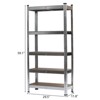 Karl Home 5-Tier Steel Storage Rack - 2 of 4