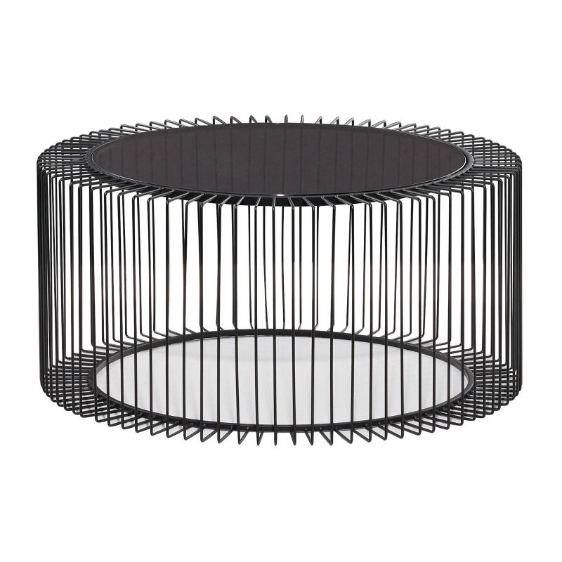 Contemporary Metal Coffee Table Black - Olivia &#38; May, 5 of 6