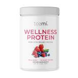 Teami Triple Berry Wellness Protein Dietary Supplement - 13.6oz