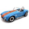 1965 Shelby Cobra 427 S/C Blue With Orange Stripes 1/18 Diecast Model Car by Shelby Collectibles - 2 of 3