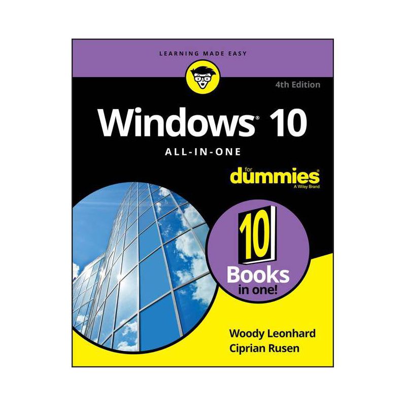 Windows 10 All-In-One for Dummies - 4th Edition by  Woody Leonhard & Ciprian Adrian Rusen (Paperback), 1 of 2