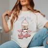 Simply Sage Market Women's I Love You A Latte Short Sleeve Garment Dyed Tee - 2 of 4