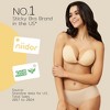 Niidor Women's Bra Sticky Strapless Bra Adhesive Invisible Push up Bra Strapless Backless Bra, Silicone Type - 3 of 4