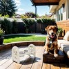 MaseiKar Adjustable Pet Bowl Travel Ready HDPE Durable Poly Lumber Recycled - 3 of 4