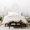 Deny Designs 2pc Twin/Twin XL Iveta Abolina Mushrooms Sage Duvet Cover Bedding Set - 4 of 4