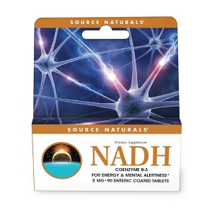 NADH 5mg Box by Source Naturals, Inc.  -  90 Tablet - 1 of 1