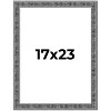 PosterPalooza | Distressed Black Picture Frame - UV Acrylic, Foam Board Backing, Hanging Hardware - 2 of 4