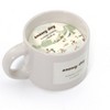 3oz Ceramic Coffee Mug Candle Snowy Day - Bullseye's Playground™ - 3 of 3