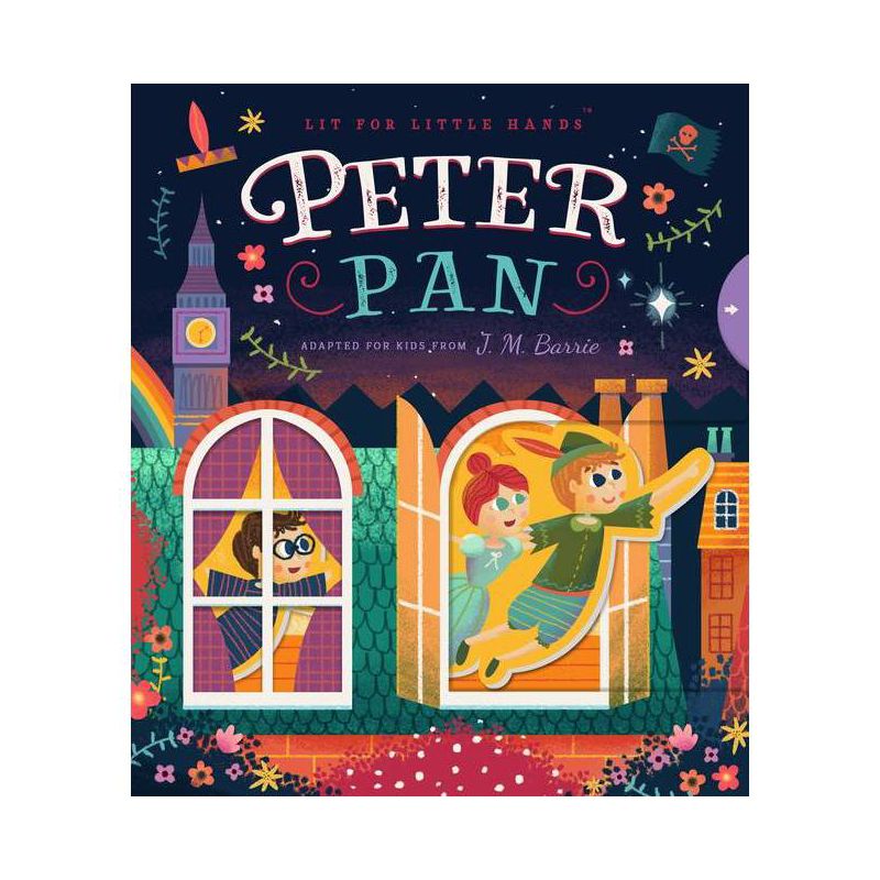 Lit for Little Hands: Peter Pan - by  Brooke Jorden (Board Book), 1 of 2