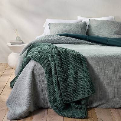Chunky Knit Throw Blanket