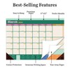 TF Publishing 13.5"x14.5" 2026 Sherbet Medium Desk Pad Monthly Blotter Calendar - 3 of 4