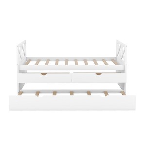 Bella Deport 78.8''W Daybed with Drawers and Trundle - 1 of 4