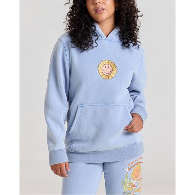 Samii Ryan | Smiley Mirage Hoodie, Blue, Small, 2