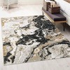 COZONY Washable Abstract Rug, Modern Marble Print Low Pile Carpet for Living Room and Office - 4 of 4