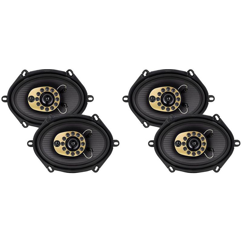 Jensen (2 Pairs) JS68T 6x8" 3-Way Speakers Triaxial, 1 of 3