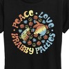 Women's - SpongeBob SquarePants - Peace Love Krabby Patties Short Sleeve Graphic T-Shirt - 2 of 4