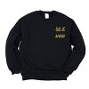Simply Sage Market Embroidered Let It Snow Bold Cursive Sweatshirt - 2 of 4