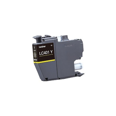 Brother LC401 Yellow Standard Yield Ink Cartridge Prints Up to 200 Pages (LC401YS)