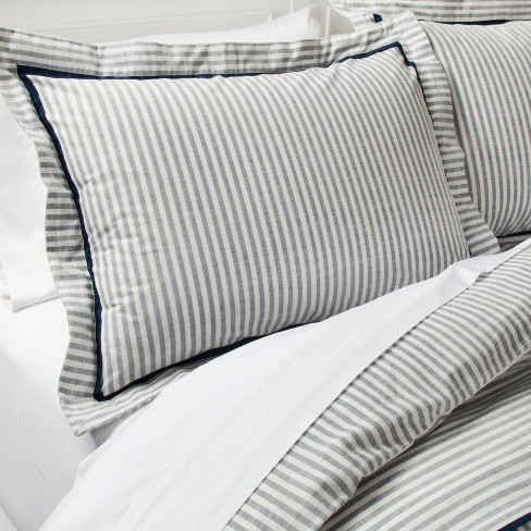 Stripe Duvet Cover King Home Decorating Ideas Interior Design