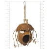 Prevue Pet Products 62802 Naturals Coco Hideaway with Shells Bird Toy, 8" x 4.5" - 2 of 2