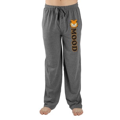 Men's Garfield Fictitious Character Printed Knit Pajama Pants - Orange :  Target