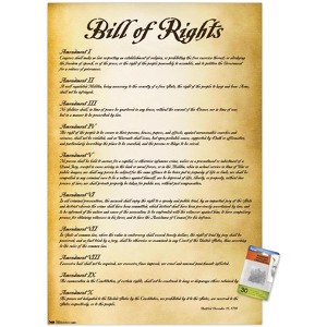 Trends International The United States of America - Bill of Rights Unframed Wall Poster Prints - 1 of 4