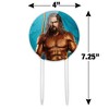 Aquaman Movie Jason Mamoa Full Costume Acrylic Cake Topper - 2 of 4