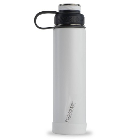 Thermoflask 24 oz Insulated Stainless Steel Straw Tumbler, Onyx, Size: One Size