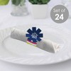 Big Dot of Happiness Cheerful Happy Birthday - Colorful Birthday Party Paper Napkin Holder - Napkin Rings - Set of 24 - 2 of 4